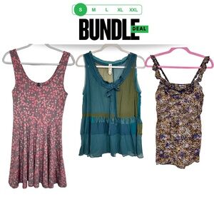 Small Bundle Dress and Tops Free people Floral Lot